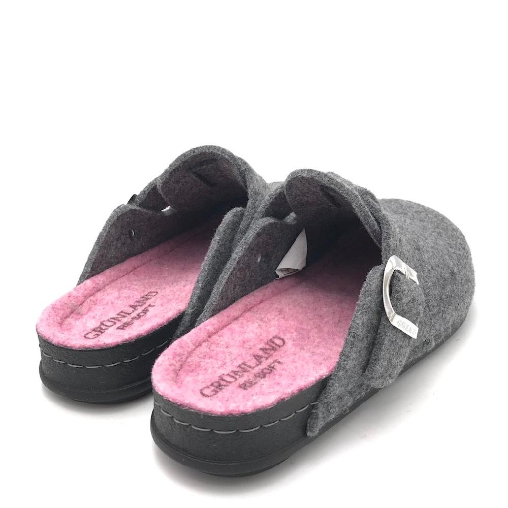 Zulian Calzature Ciabatta Pila Grigio-rosa