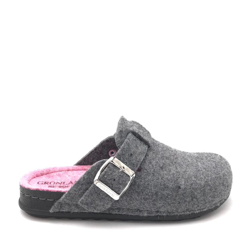 Zulian Calzature Ciabatta Pila grigio-rosa