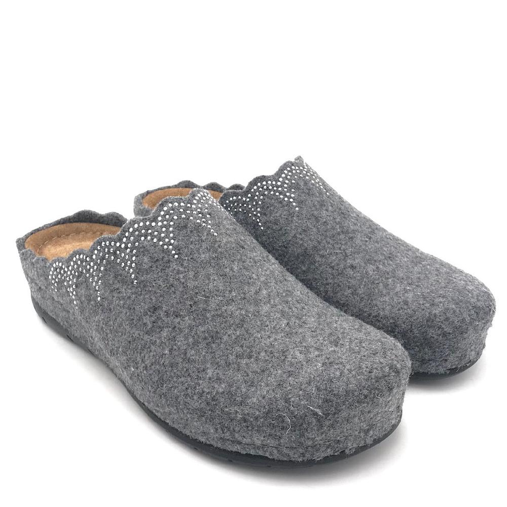 Zulian Calzature Ciabatta Prau Grigio