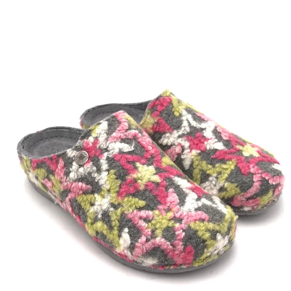 Zulian Calzature Ciabatta Prau Grigio-multi