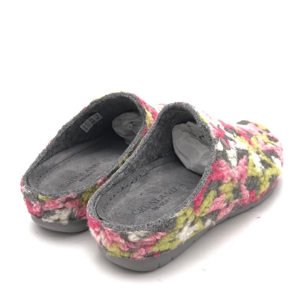 Zulian Calzature Ciabatta Prau Grigio-multi