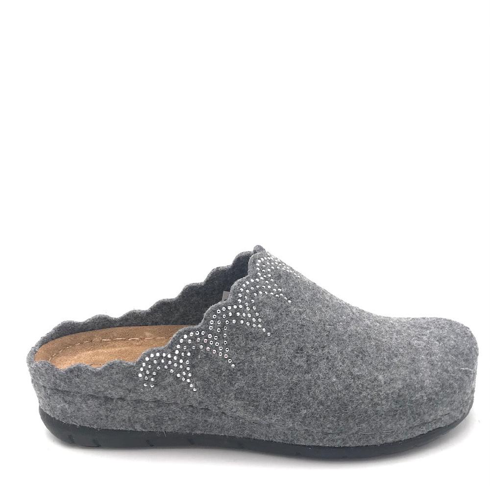 Zulian Calzature Ciabatta Prau grigio