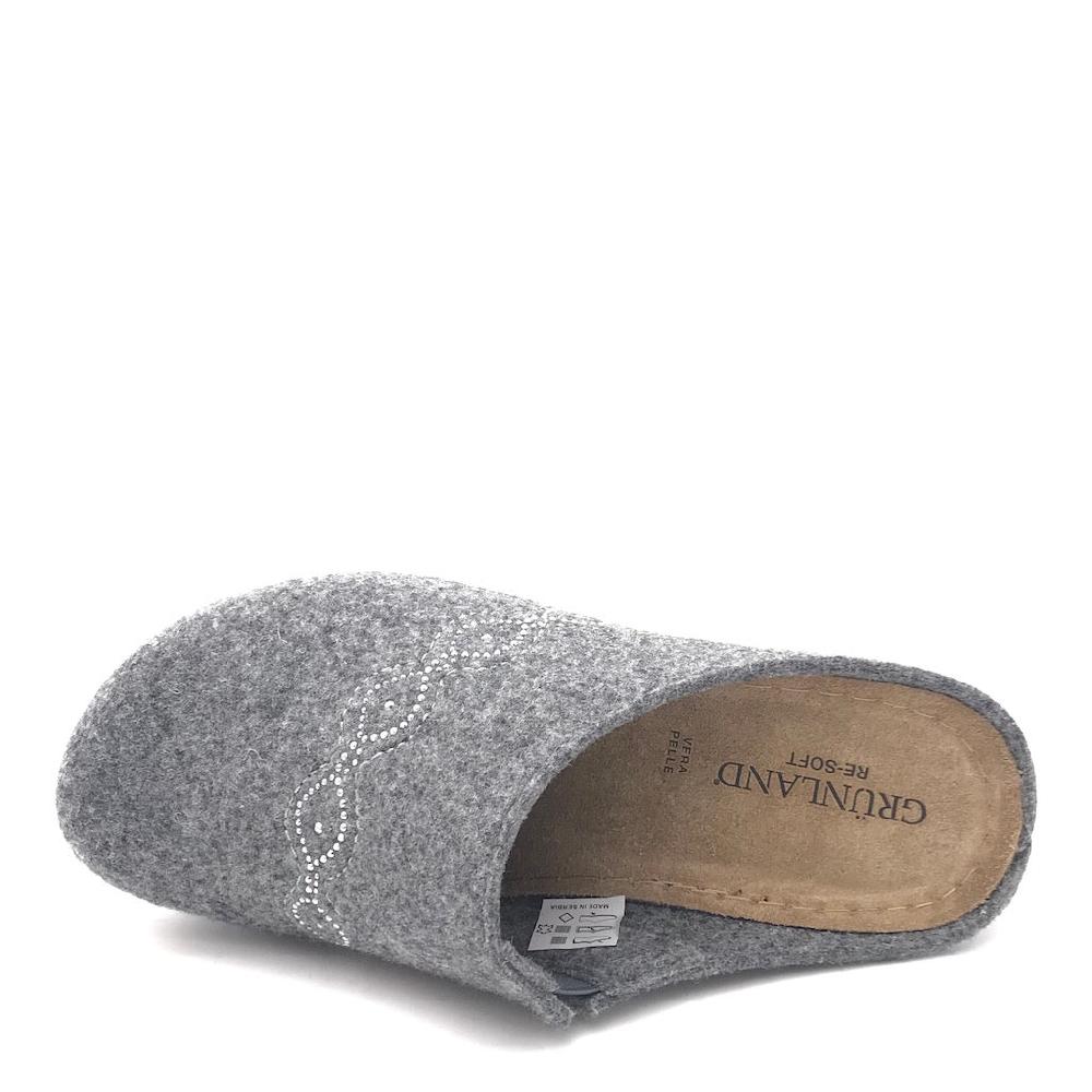 Zulian Calzature Ciabatta Rapy Grigio
