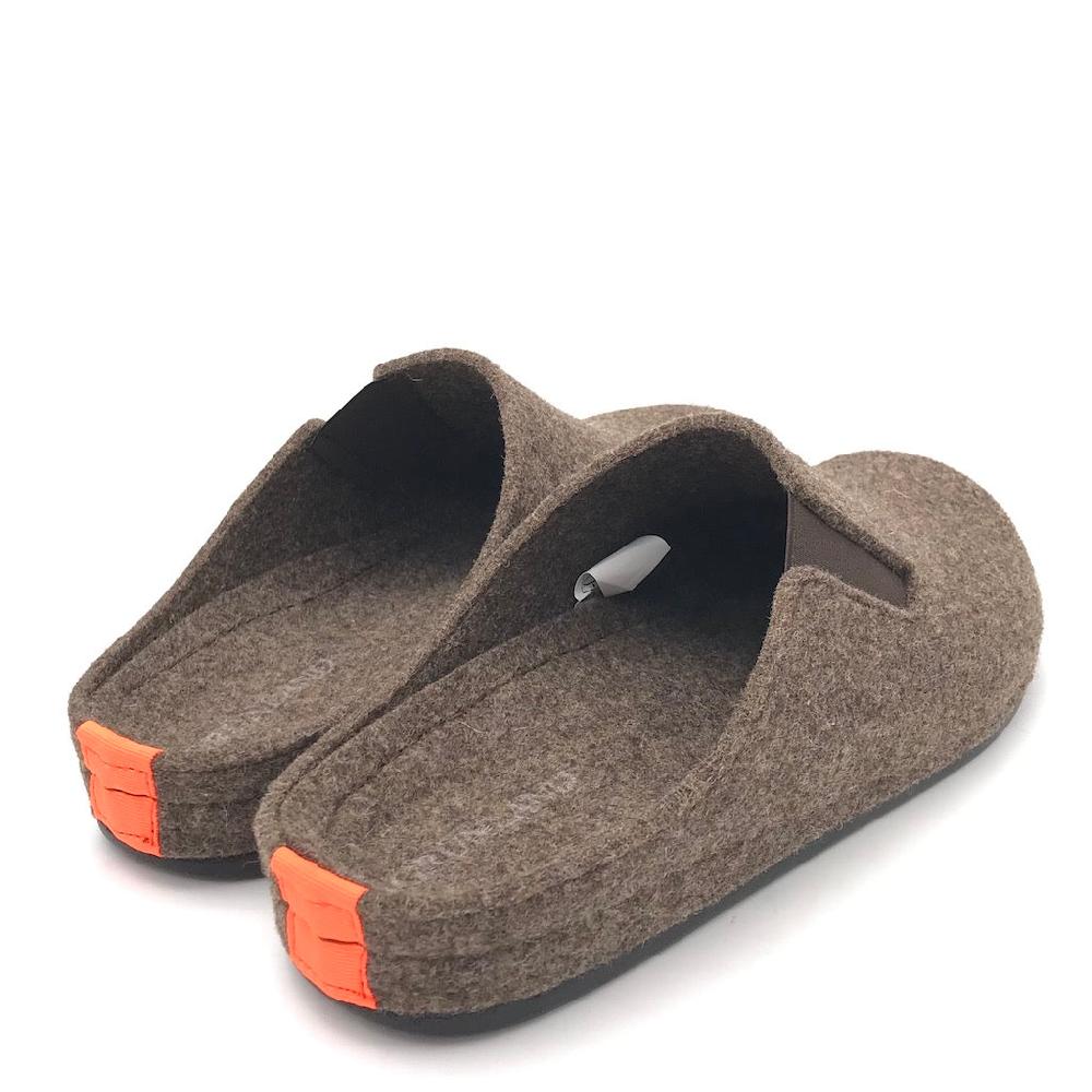 Zulian Calzature Ciabatta Reps Castagno