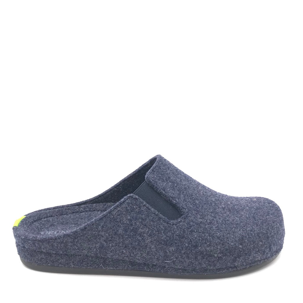 Zulian Calzature Ciabatta Reps navy