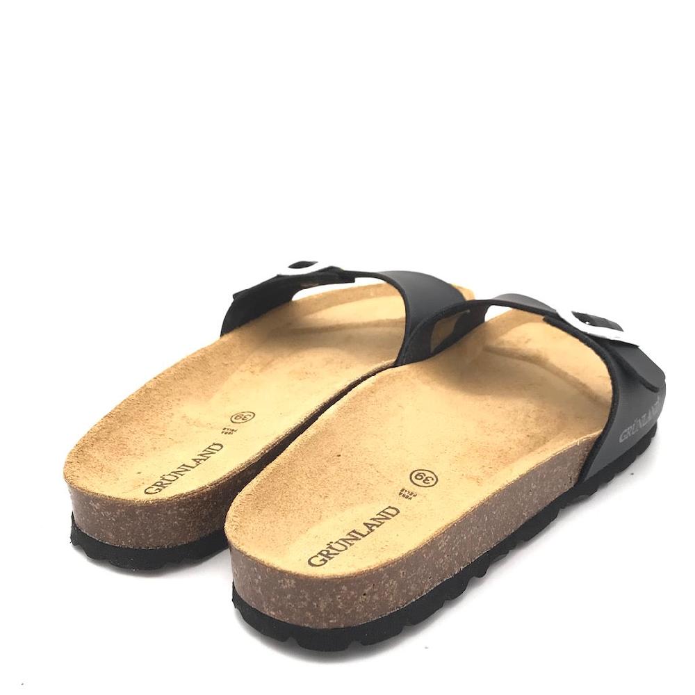 Zulian Calzature Ciabatta Sara Fascia Nera