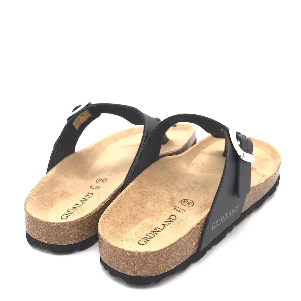 Zulian Calzature Ciabatta Sara Infradito Nera