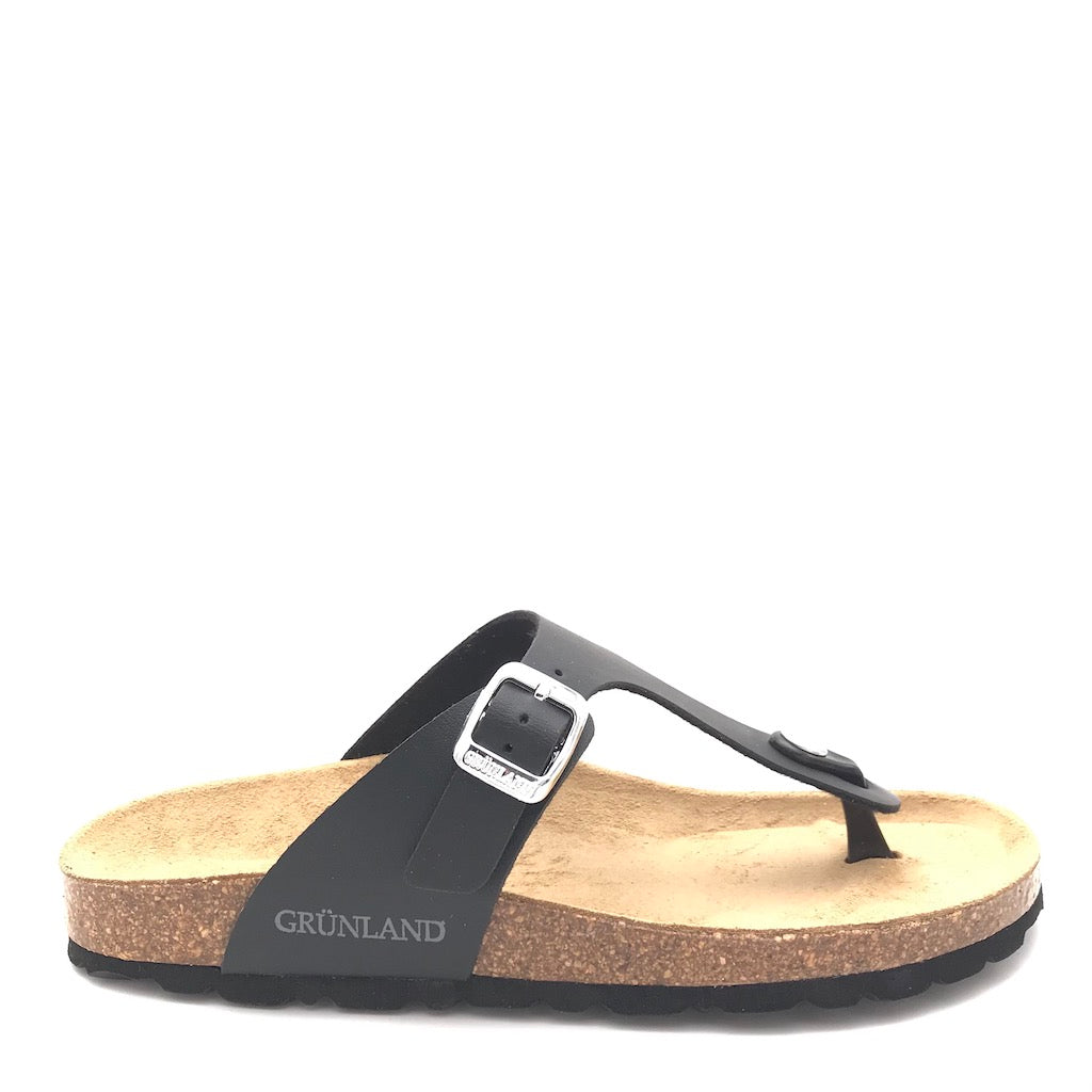 Zulian Calzature Ciabatta Sara infradito nera