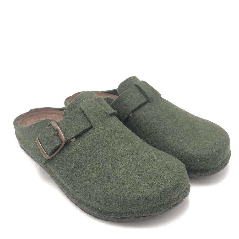 Zulian Calzature Ciabatta Siru Muschio