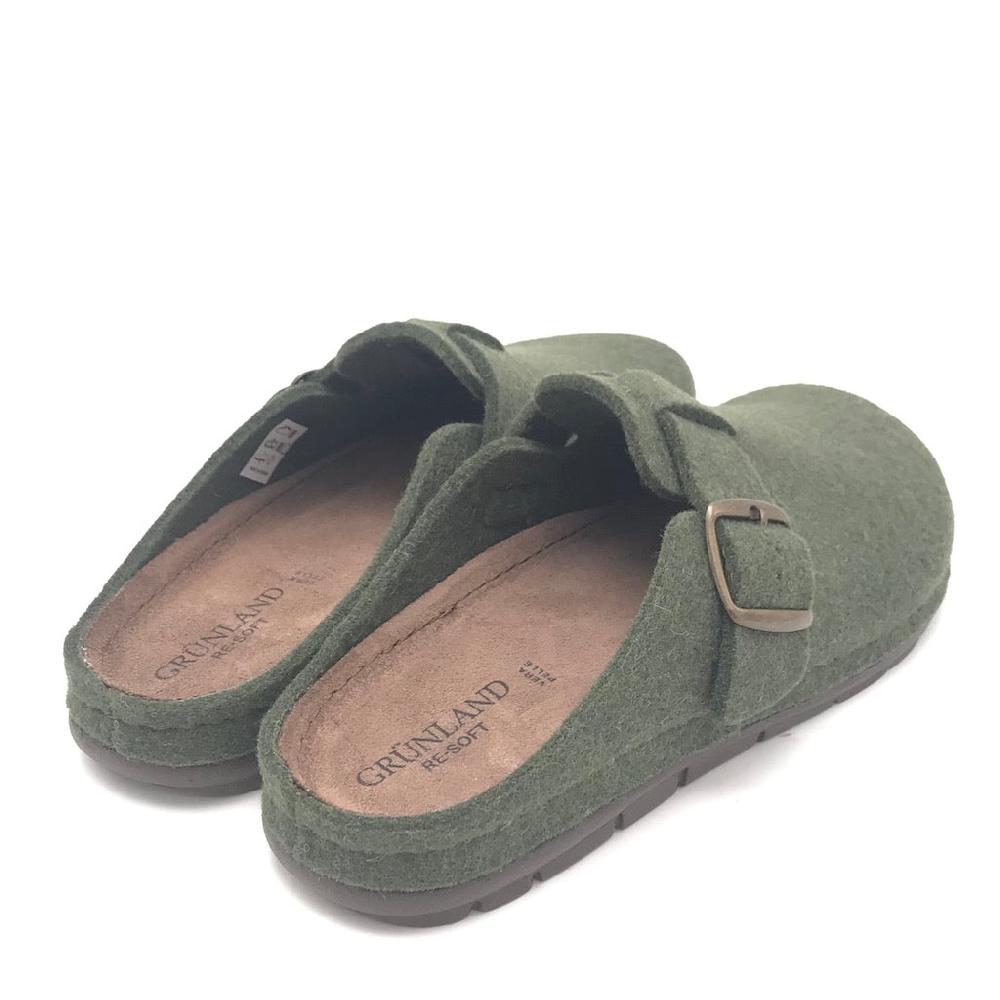 Zulian Calzature Ciabatta Siru Muschio