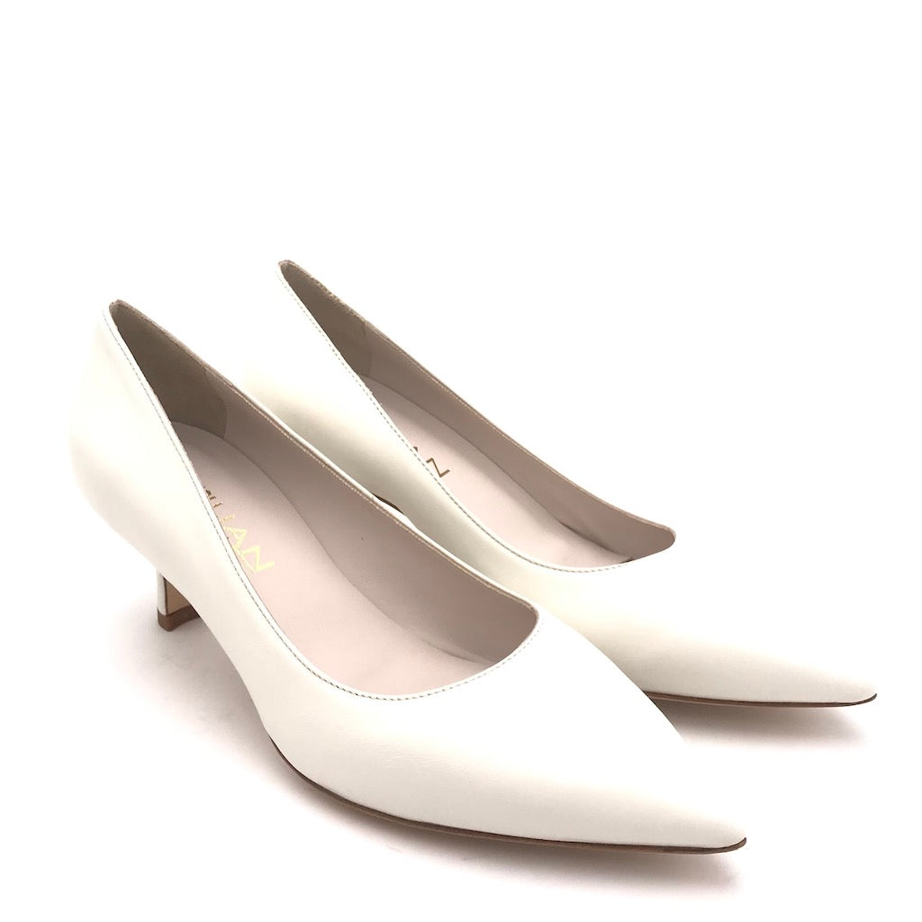 Zulian Calzature Decolletè Lory In Nappa Avorio