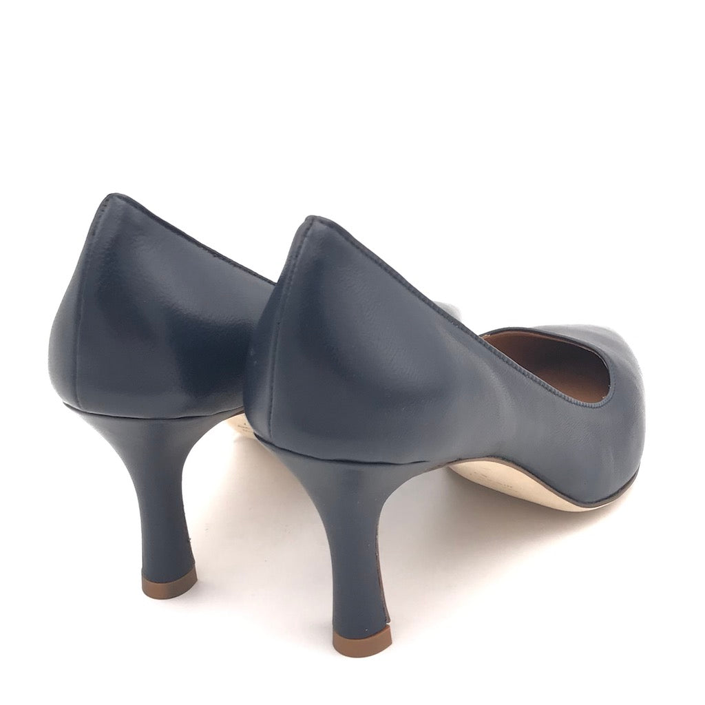 Zulian Calzature Decolletè Lory In Nappa Blu