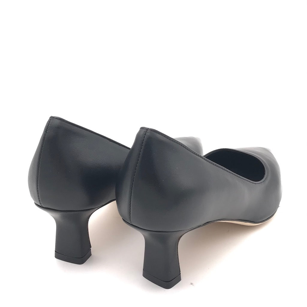 Zulian Calzature Decolletè Lory In Nappa Nera