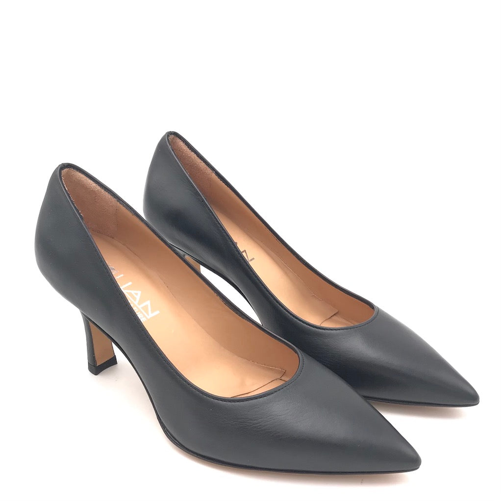 Zulian Calzature Decolletè Lory In Nappa Nera