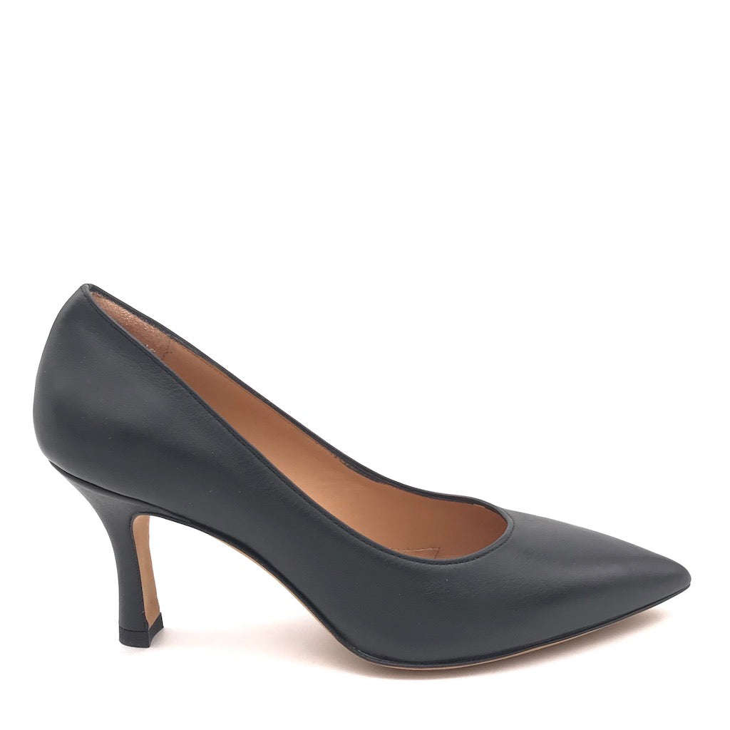 Zulian Calzature Decolletè Lory in nappa nera