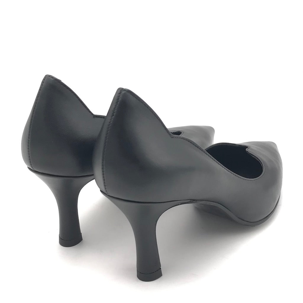 Zulian Calzature Decolletè Lory Scollo A V Nera