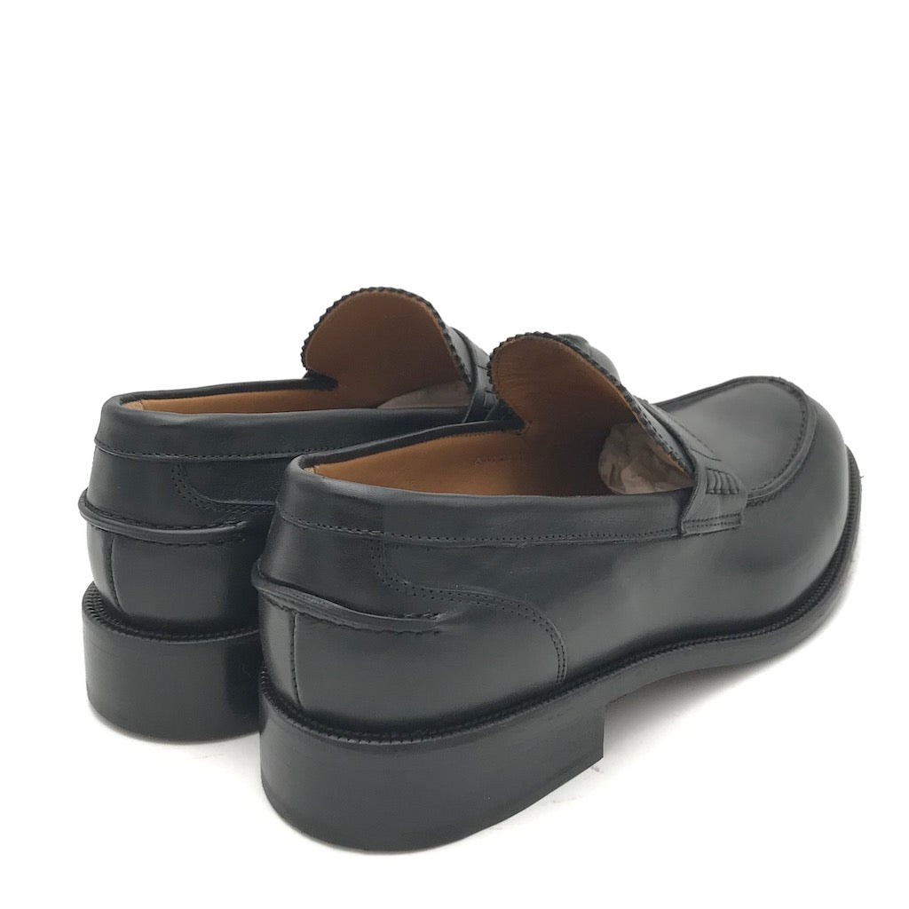 Zulian Calzature Mocassino College Nero