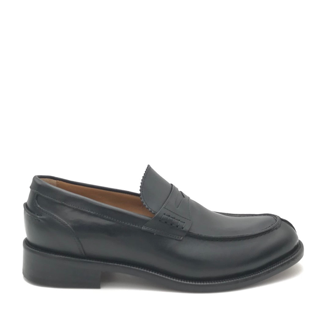 Zulian Calzature Mocassino college nero
