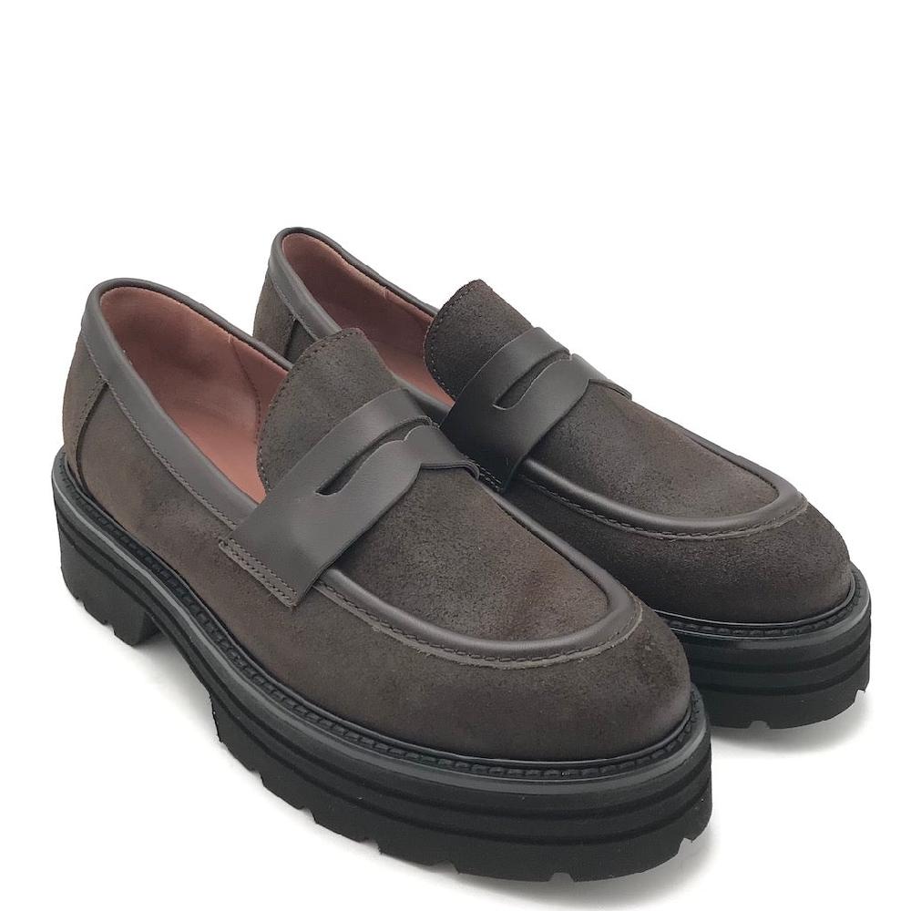 Zulian Calzature Mocassino Crosta T.moro