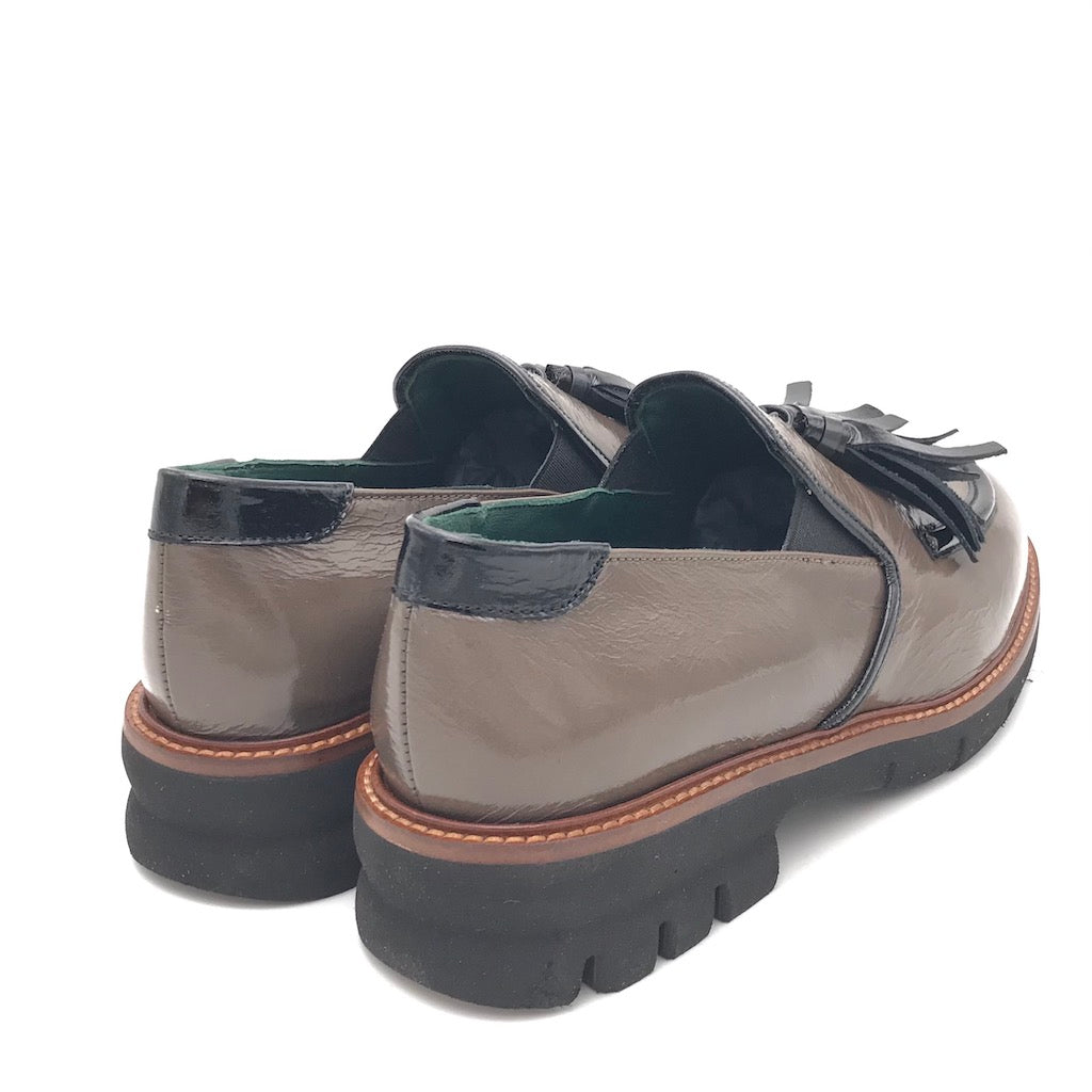 Zulian Calzature Mocassino In Naplak Elefant