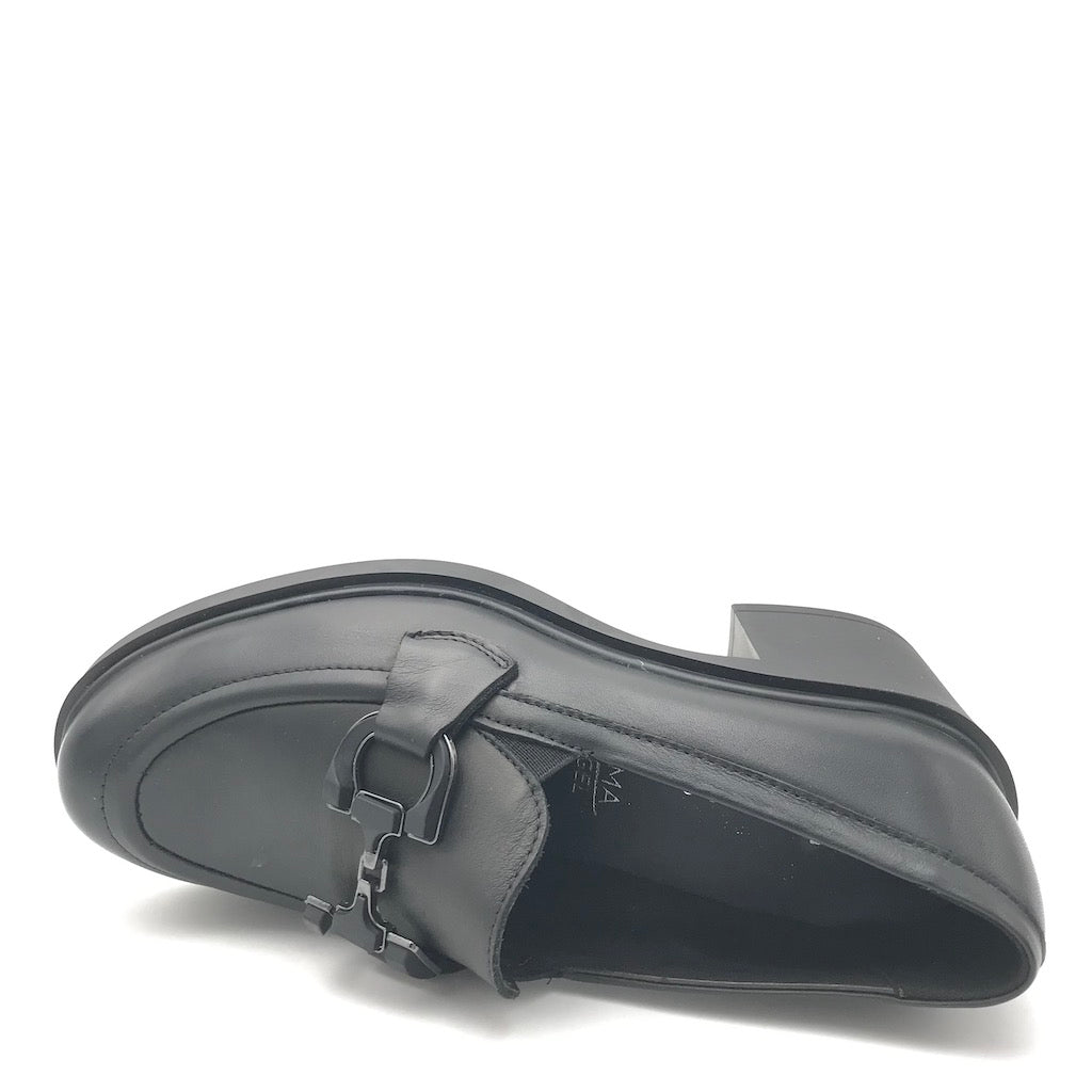 Zulian Calzature Mocassino In Nappa Nera