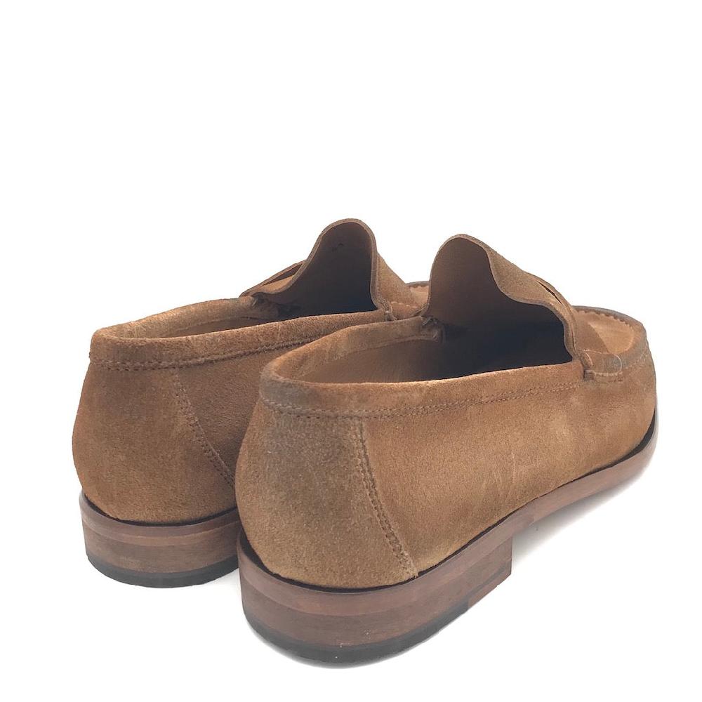 Zulian Calzature Mocassino In Velour Taupe