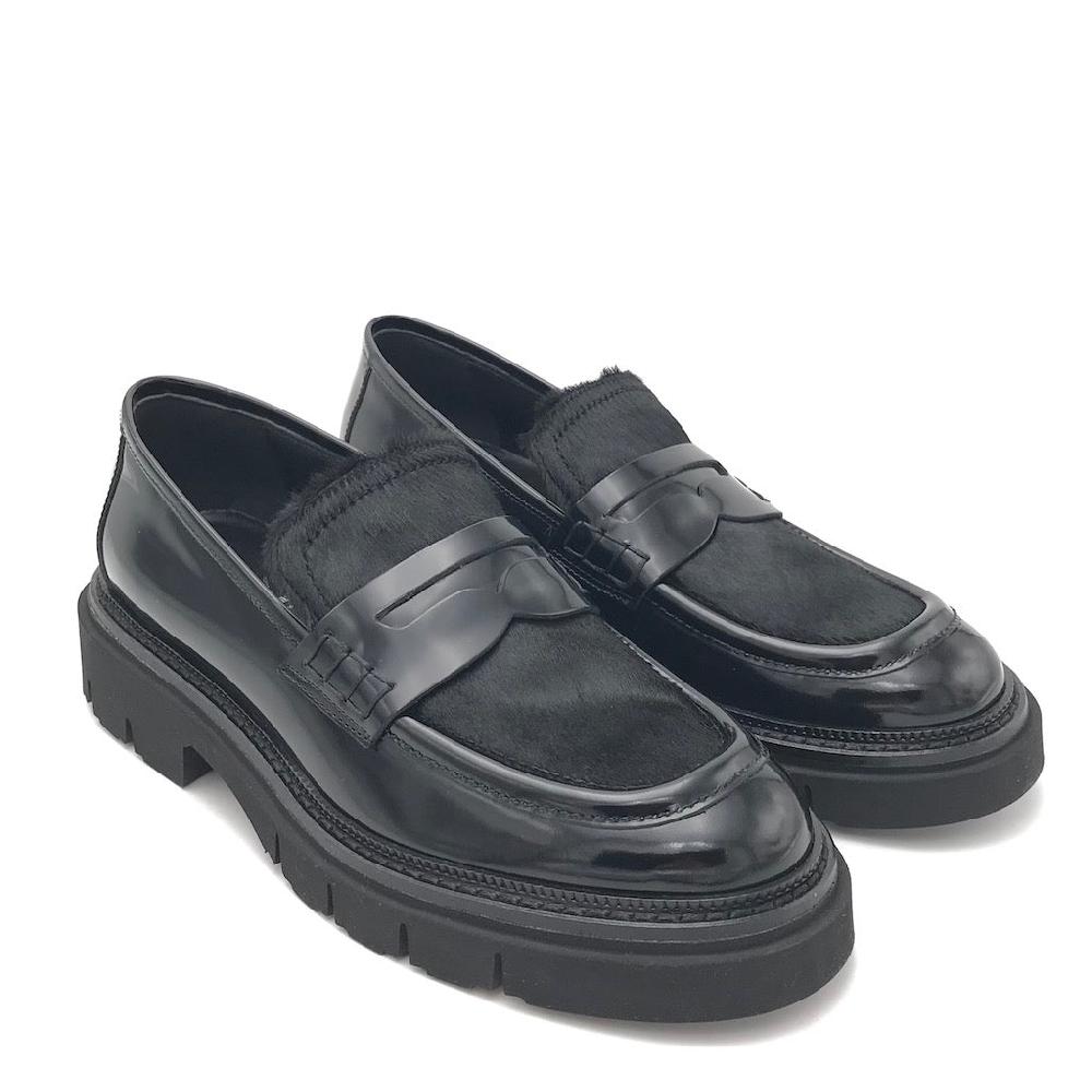 Zulian Calzature Mocassino Kurtal Nero