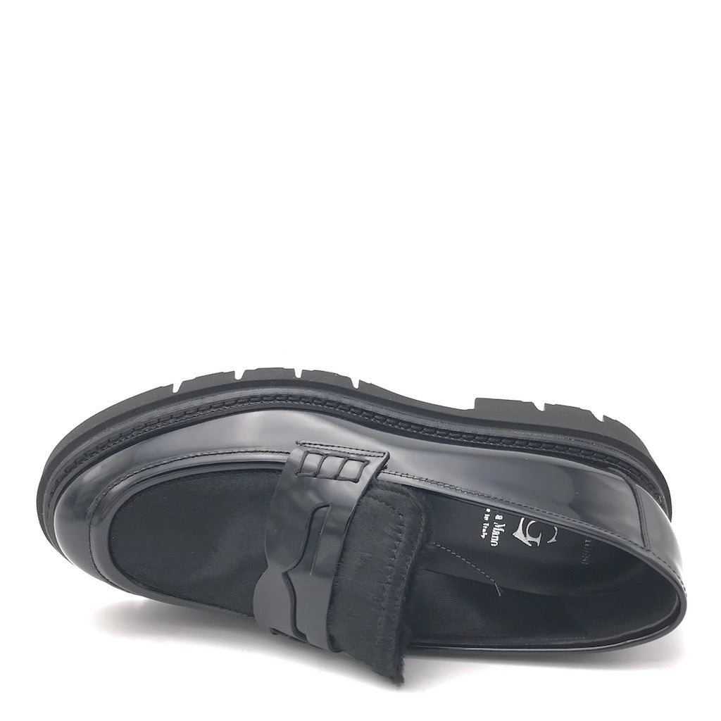 Zulian Calzature Mocassino Kurtal Nero