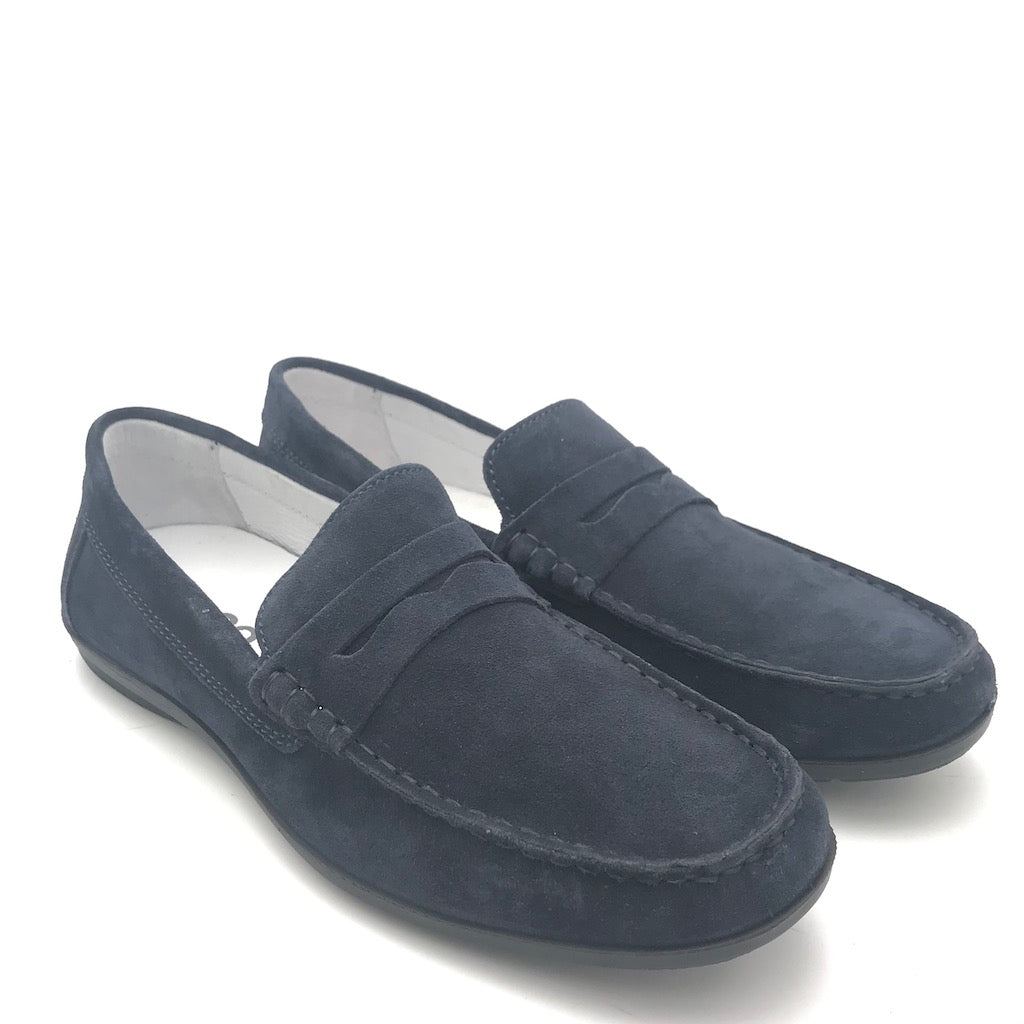 Zulian Calzature Mocassino Luke Blu