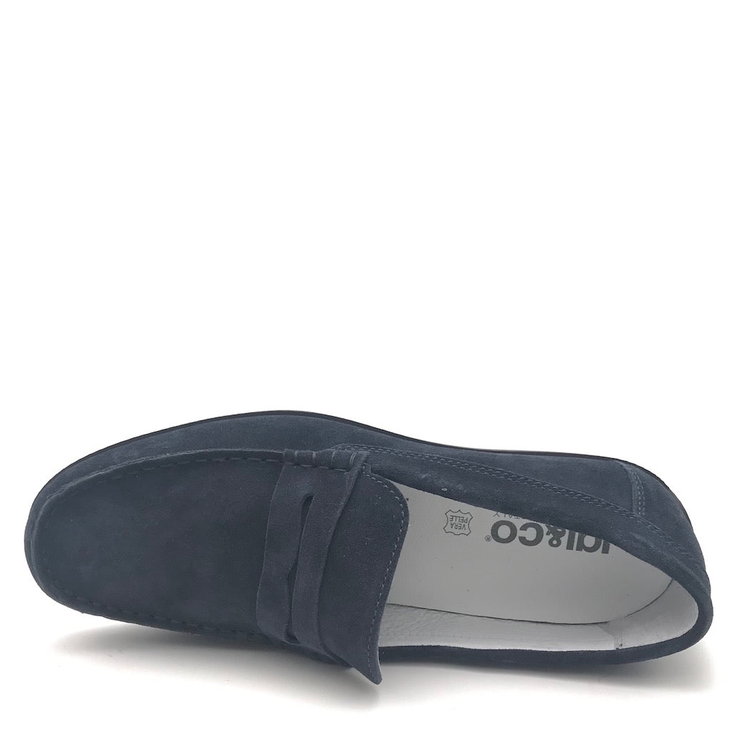 Zulian Calzature Mocassino Luke Blu