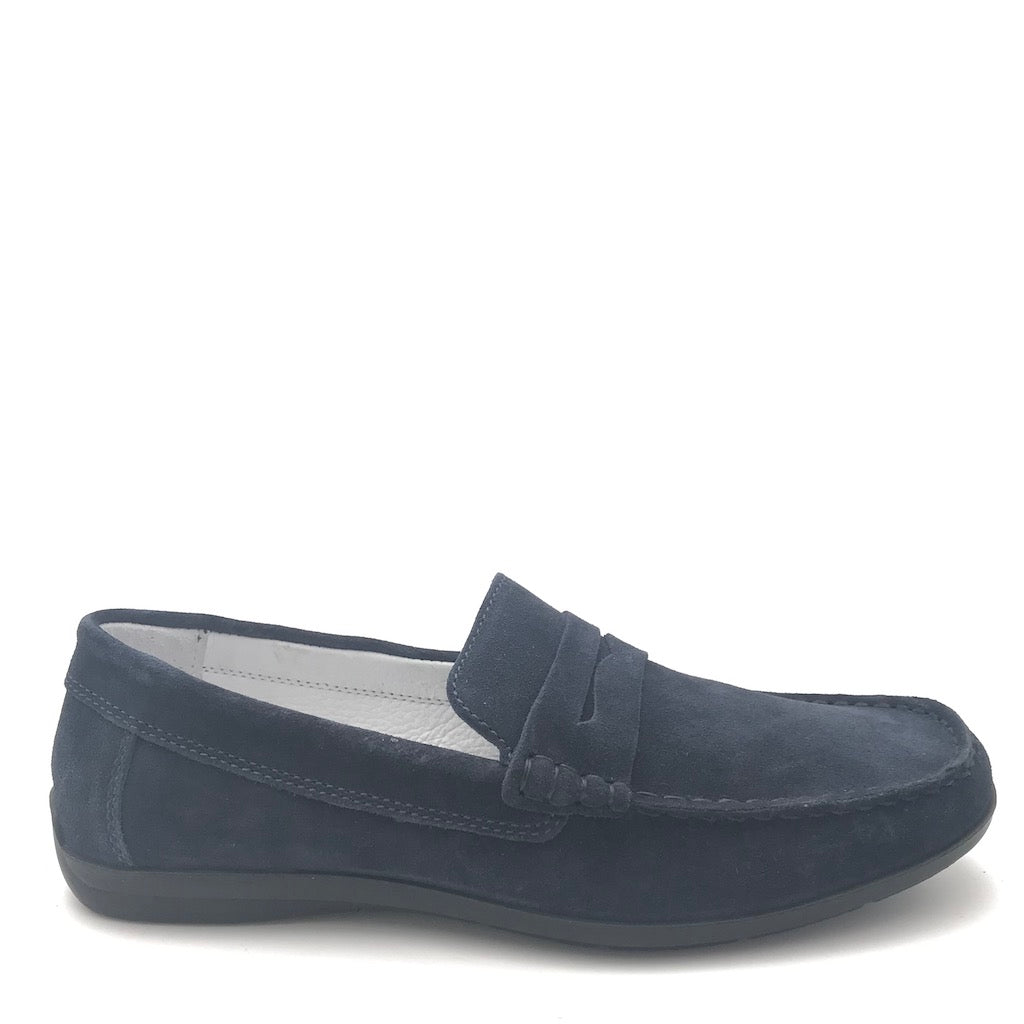 Zulian Calzature Mocassino Luke blu