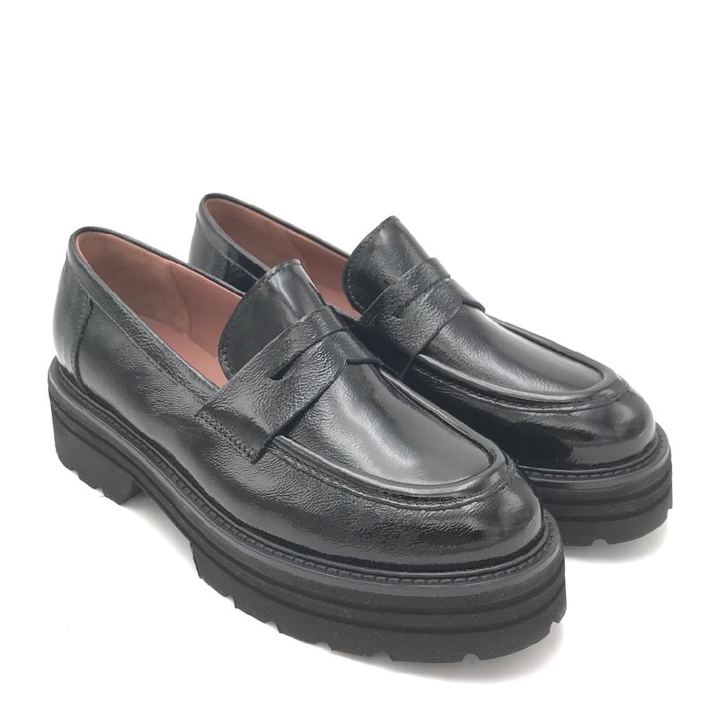 Zulian Calzature Mocassino Naplak Nero