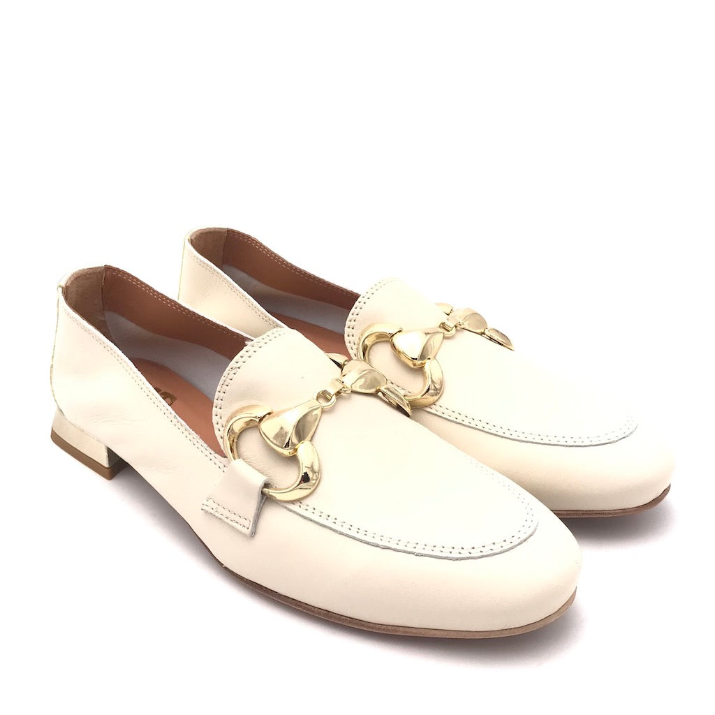 Zulian Calzature Mocassino Nappa Crudo