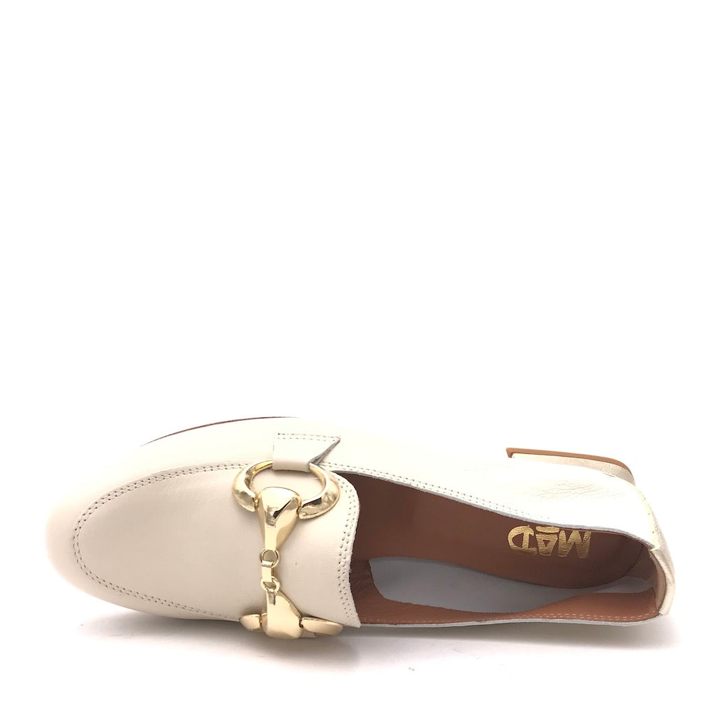 Zulian Calzature Mocassino Nappa Crudo