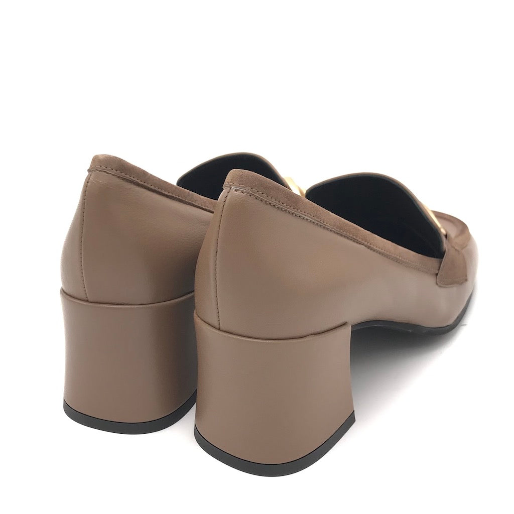 Zulian Calzature Mocassino Paola In Pelle Acero