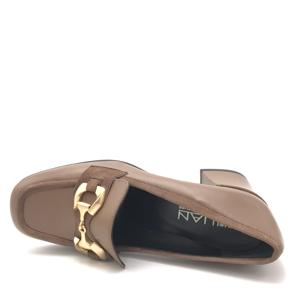 Zulian Calzature Mocassino Paola In Pelle Acero