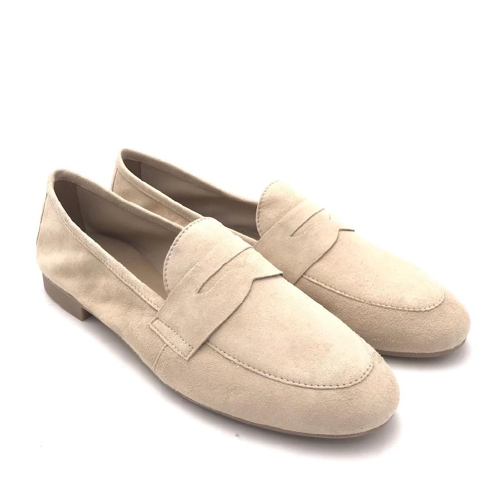 Zulian Calzature Mocassino Sixt Velour Beige