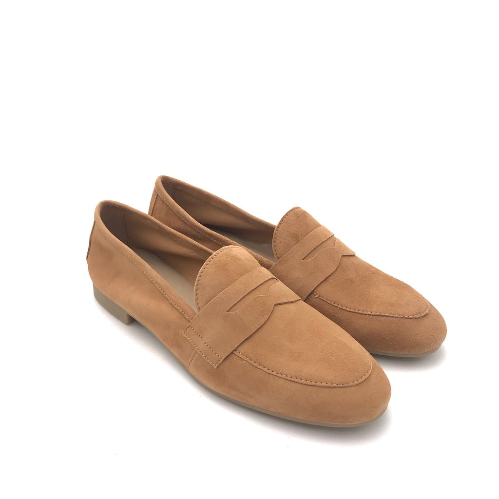Zulian Calzature Mocassino Sixt Velour Tan