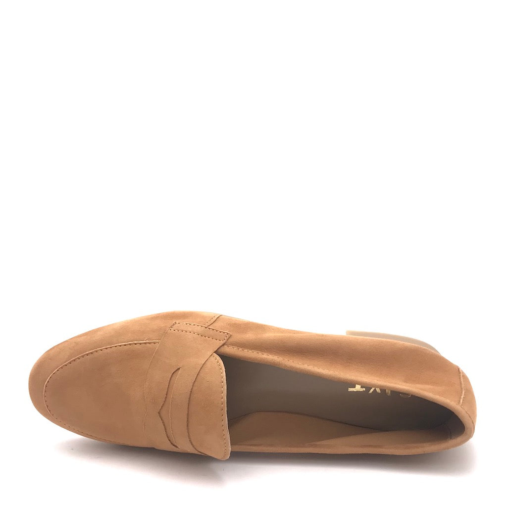 Zulian Calzature Mocassino Sixt Velour Tan