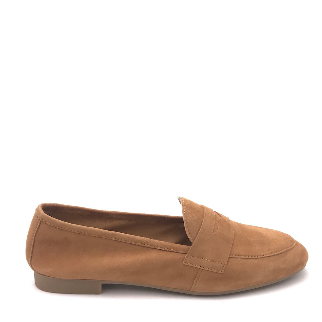 Zulian Calzature Mocassino Sixt velour tan