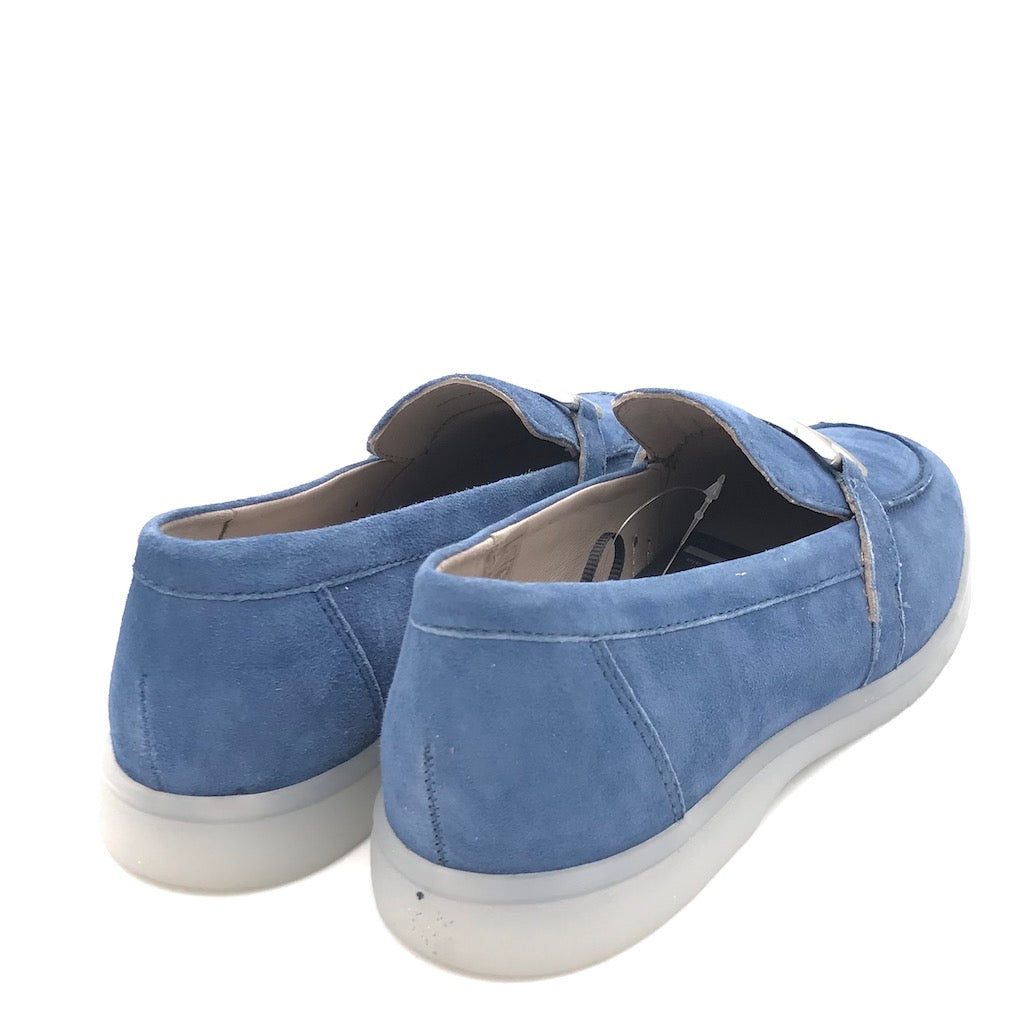 Zulian Calzature Mocassino Taco Cielo