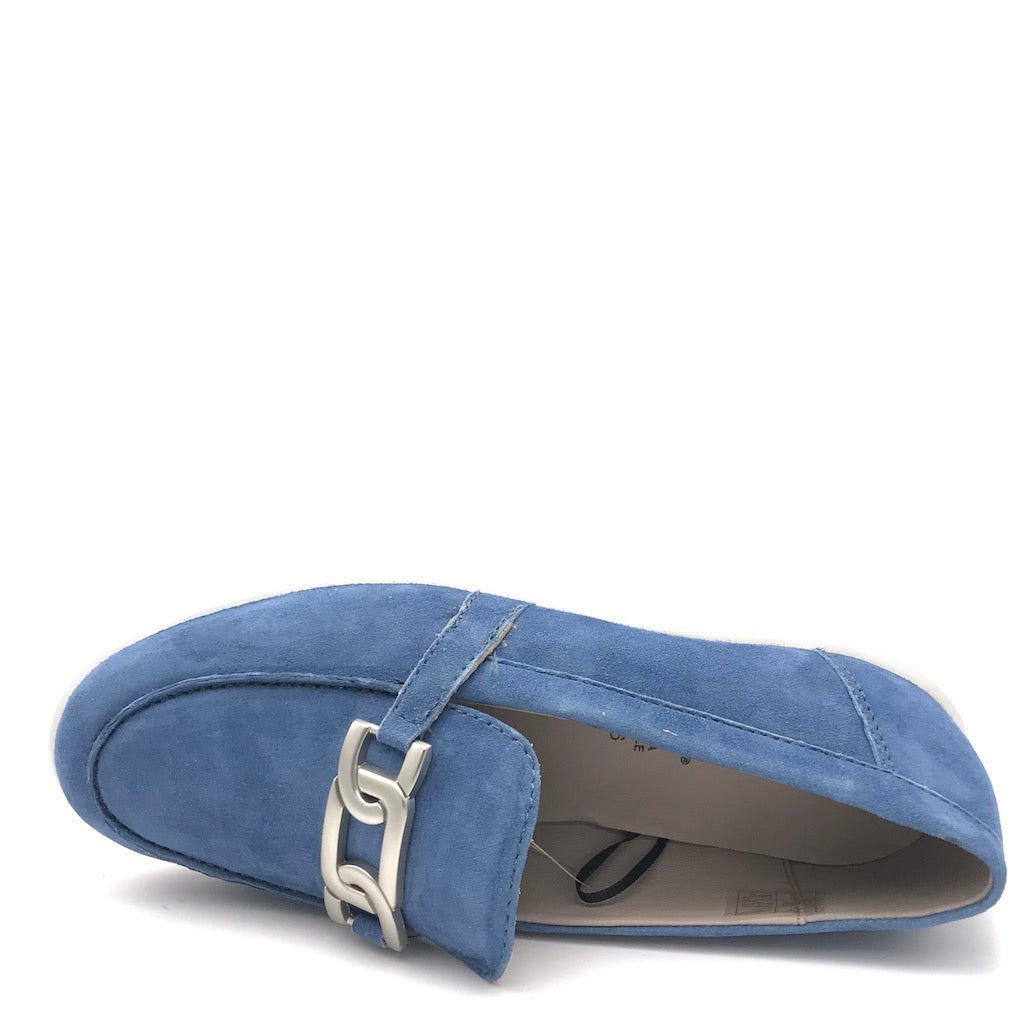 Zulian Calzature Mocassino Taco Cielo