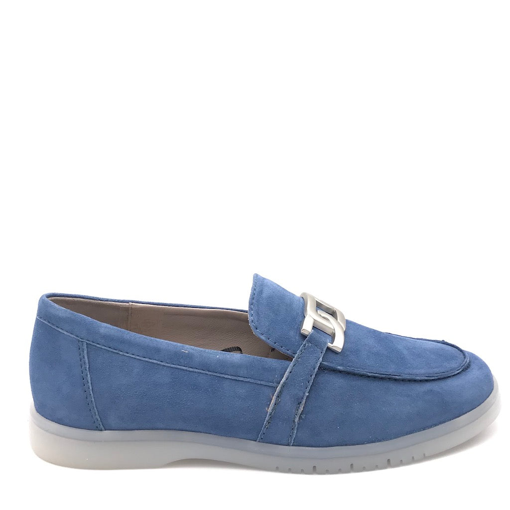 Zulian Calzature Mocassino Taco cielo