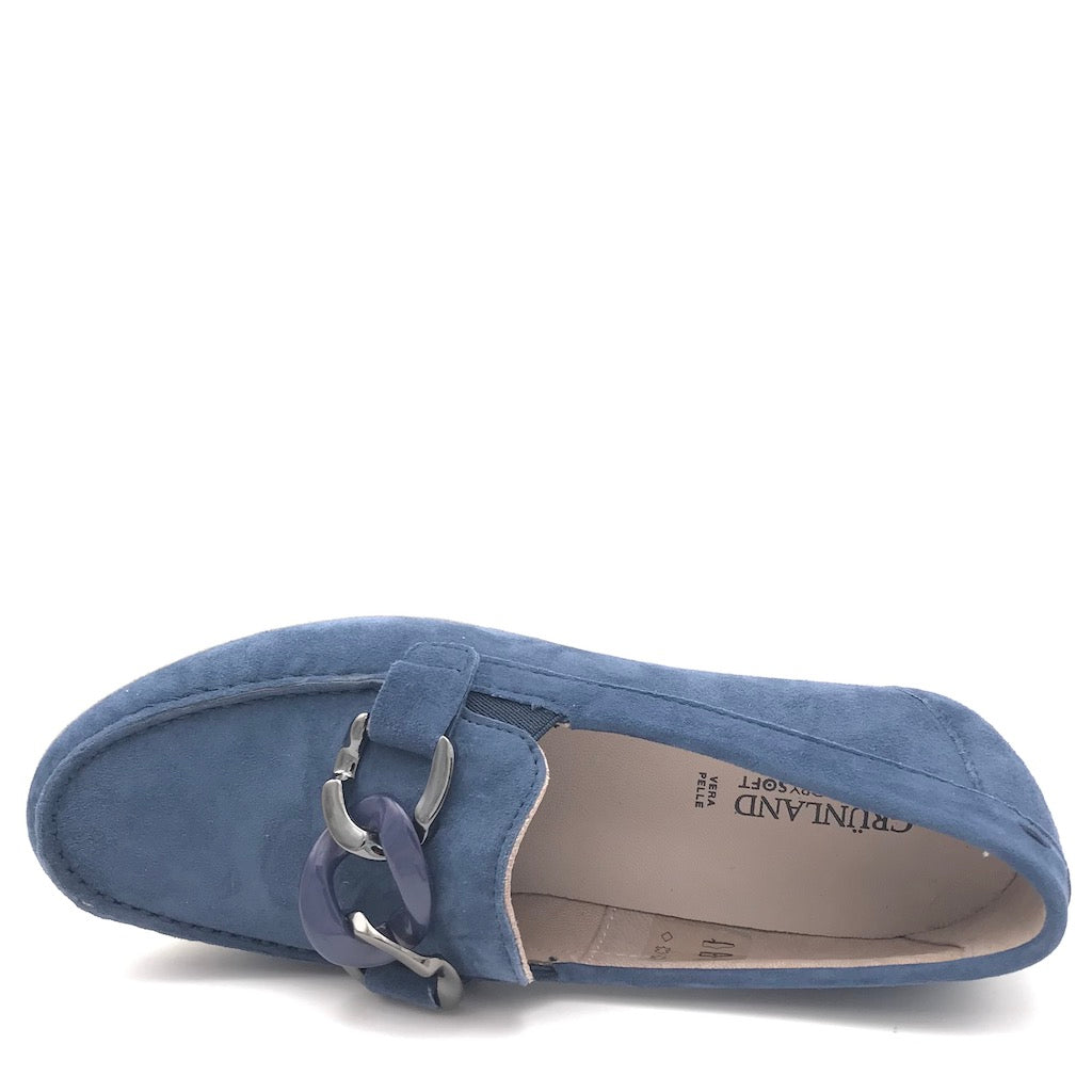 Zulian Calzature Mocassino Tafa Blu