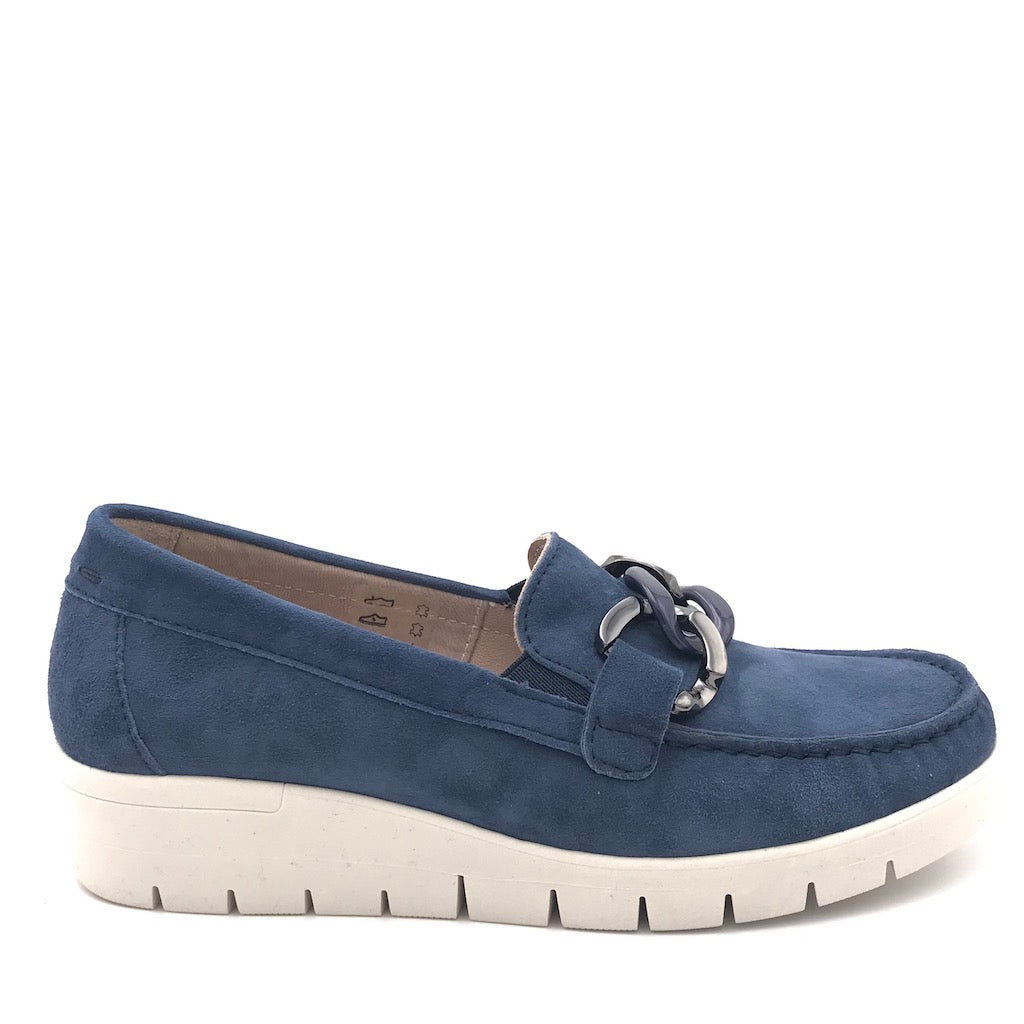 Zulian Calzature Mocassino Tafa blu