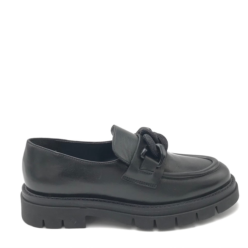 Zulian Calzature Mocassino Taylor catena nero