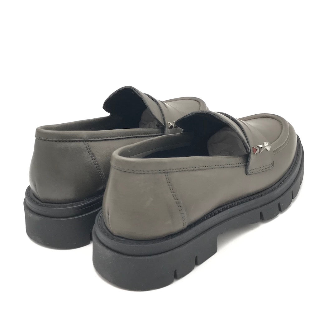 Zulian Calzature Mocassino Taylor Color Fumo