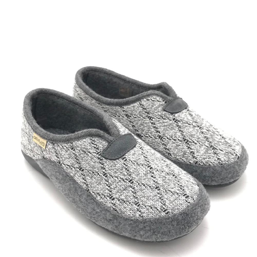 Zulian Calzature Pantofola Alin Antracite