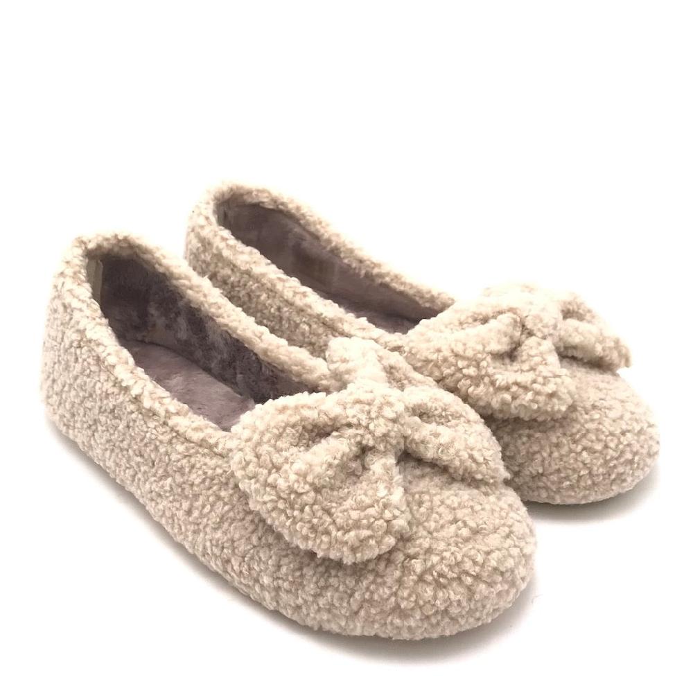 Zulian Calzature Pantofola Glov Beige