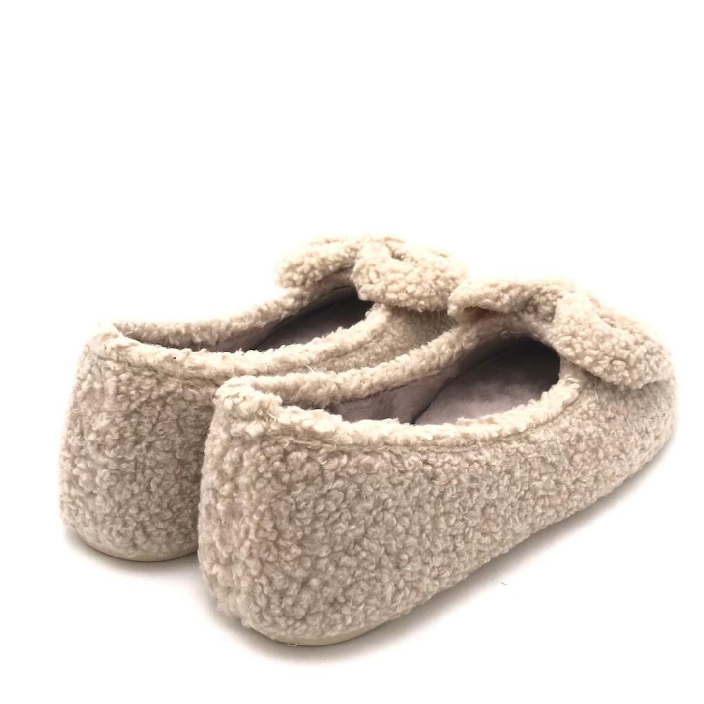 Zulian Calzature Pantofola Glov Beige